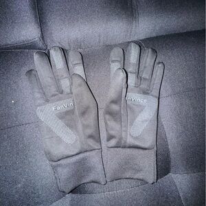 Vince Black Touchscreen Gloves